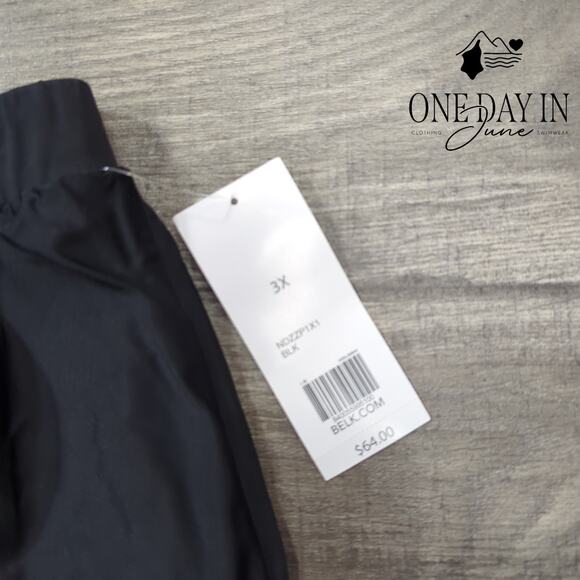 New Directions Plus Size Skirted Bikini Bottom Size 3X - Picture 2 of 6